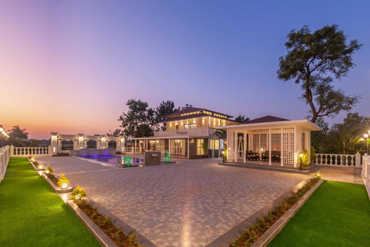 Stayvista'S Lake La Vie - Tranquil Lake-View Villa Amidst Farmland With Pool And Poolside Gazebo - Proximity To Sula Nāsik Eksteriør bilde
